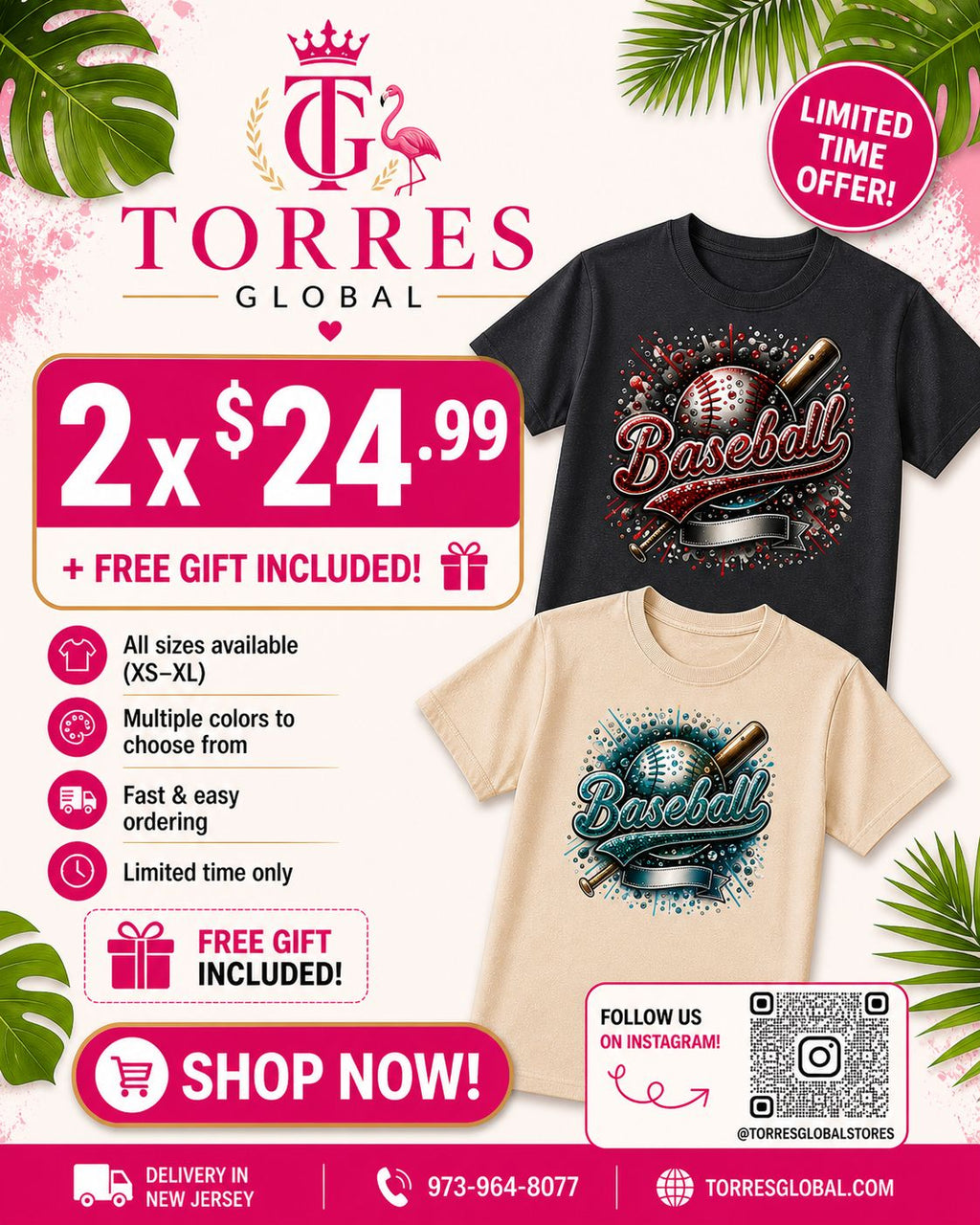 🔥Trendy Summer T-Shirts ☀️2X24.99 🔥
