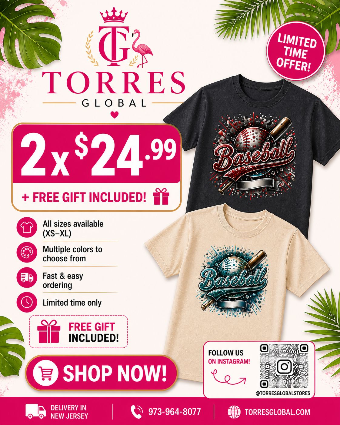 🔥Trendy Summer T-Shirts ☀️2X24.99 🔥