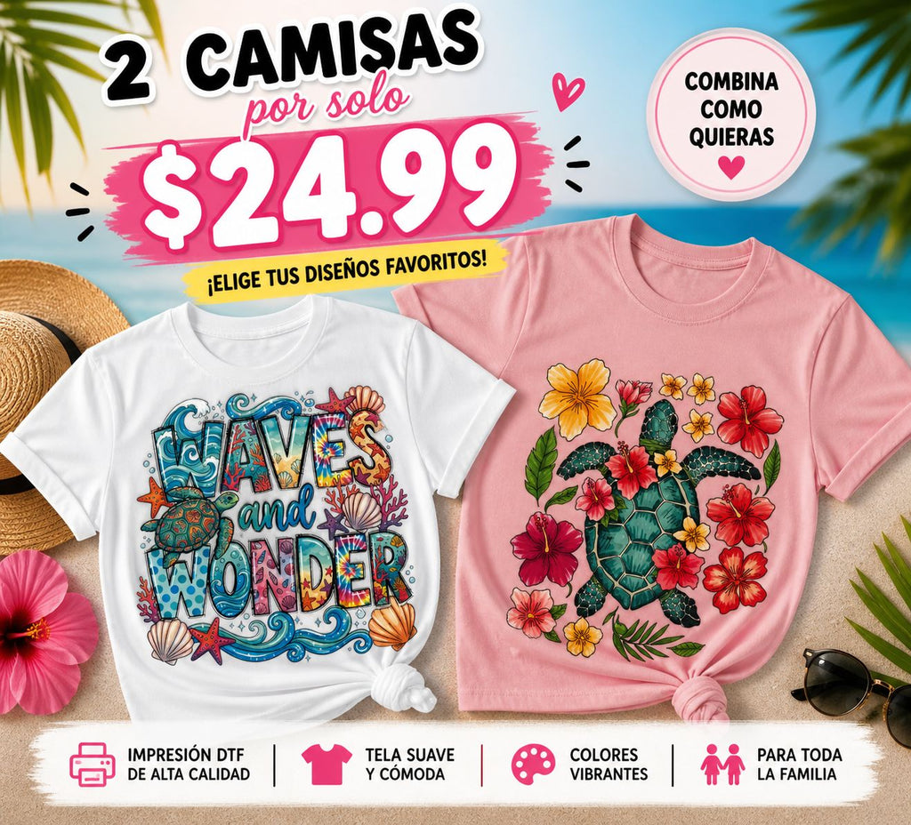 🔥Trendy Summer T-Shirts ☀️2X24.99 🔥